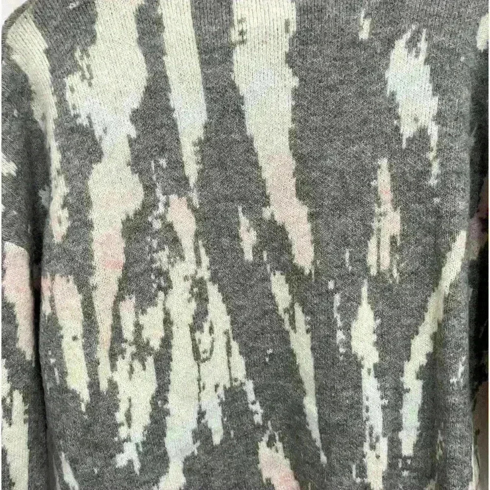 Rails new Virgo Gray Tie Dye Crewneck Wool Blend Sweater Size Large NWT - Picture 3 of 9